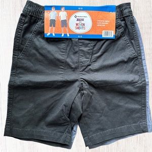 2-Pack Shorts In Black & Gray for Boys